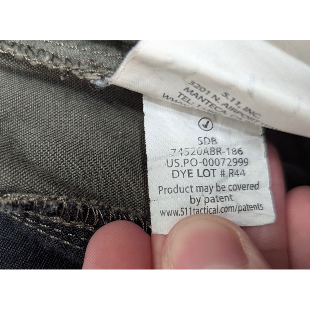 5.11 Tactical Apex Pants Mens 32x34 Olive Green Cargo Utility Work 74520 - Picture 5 of 16